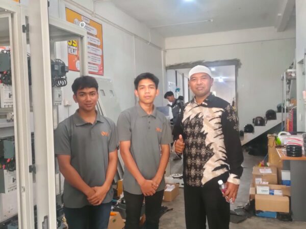 4 (Empat) siswa SMK Nurul Islam atau lebih dikenal dengan SMK Nuris Kab. Aceh Utara Melaksanakan kembali Prakerin ke Pulau Natuna